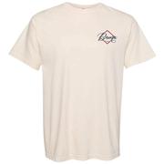 Alabama Flags Stylized Script Comfort Colors Tee